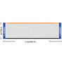 Portable Foldable Standard Professional Badminton Net Indoor Outdoor White 5.1m