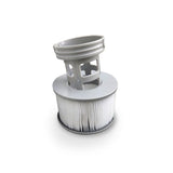 Set of 3 filters to replace Mspa, filter cartridge, filter + filter holder