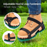 Lawn Aerator Sandals Free Installation, Lawn Spike Shoes Lawn Vertical Cutter Lawn Shoes Garden - Front View