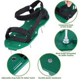 Lawn Aerator Sandals Free Installation, Lawn Spike Shoes Lawn Vertical Cutter Lawn Shoes Garden - Top-Down View