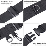 Adjustable Waist Rod Holder Portable Carp Fishing Rod Inserter - Top-Down View