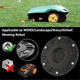RSD-01 Compatible for WORX / Landxcape / Kress / Einhell Lawn Mower ABS 6-Blade Cutter Head Turntable