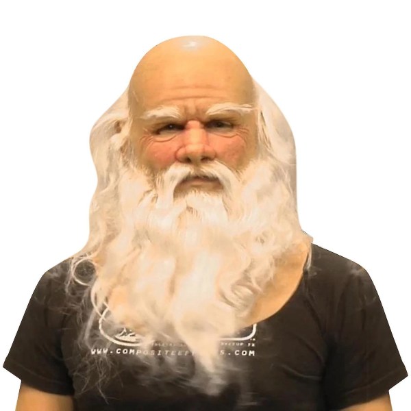 My Old Man Christmas Holiday Funny Mask Super Soft Santa Adult