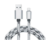5-pack 2m Braided Lightning Cables, Compatible with iPhone 11 13 14, Charging and Data Cable