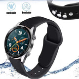 18mm 20mm 22mm Metal Strap for Garmin Vivoactive 3 4 4s Band Watch Venu 2 2s SQ Forerunner 645 Wristband Silicone Loop Nylon Wrist Metal Black Metal Black For Garmin Venu SQ