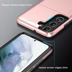 Samsung Galaxy S22 Case Card Slot Rose Gold