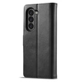 LC.IMEEKE Samsung Galaxy Z Fold6 5G Cover - Black Black Black - 45-Degree Angle