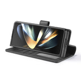 LC.IMEEKE Samsung Galaxy Z Fold6 5G Cover - Black Black Black - Close-Up Angle