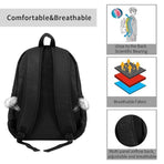 Children's backpack roblox blox fruits primary school bag polyester school bag with large capacity