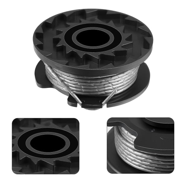 6-pack F016800569 Line spool set for Bosch EasyGrassCut 23, 26, 18, 18-230, 18-260, 18-26 Replacement_max XXL (185-190cm)