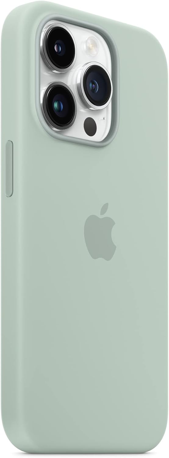 Apple Silicone Case with MagSafe Compatible for iPhone 14 Pro