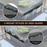 Magnetic Wind Shields for 36-inch Blackstone Grill, Stainless Steel Flame Shield, Grill Accessories - 36 Inch