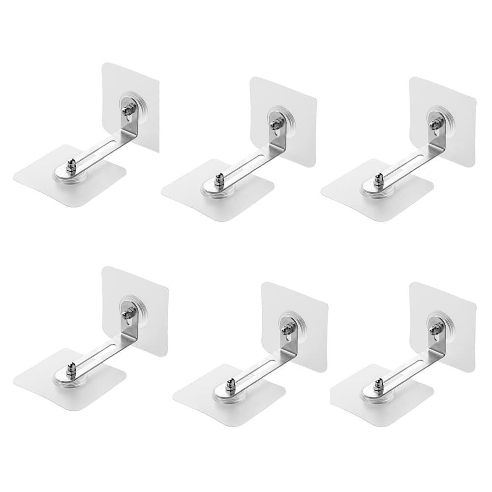 pcs Furniture Wall Anchors without drilling the wall Install anti-tip furniture with kit proofing Attach the shelf to the wall to prevent furniture from falling