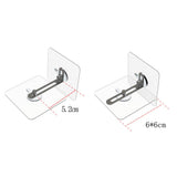 pcs Furniture Wall Anchors without drilling the wall Install anti-tip furniture with kit proofing Attach the shelf to the wall to prevent furniture from falling