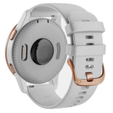 18mm 20mm Wristband Compatible with Garmin Venu Sq 2 Plus Vivoactive 4S Smartwatch Wristband Venu 3S 2S Vivoactive 3 5 Replacement Wristband Gray Gray 18mm Vivoactive 4S