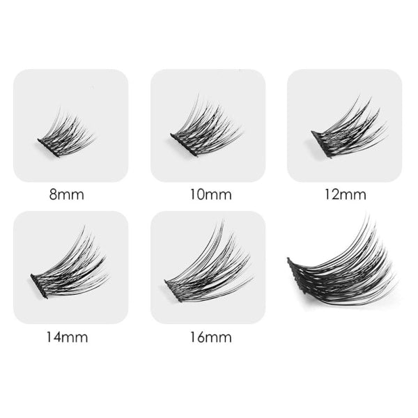 DIY Eyelash Extension Individual Cluster False Eyelashes Transplantation False