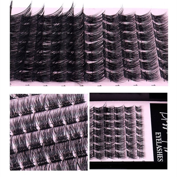 DIY Eyelash Extension Individual Cluster False Eyelashes Transplantation False