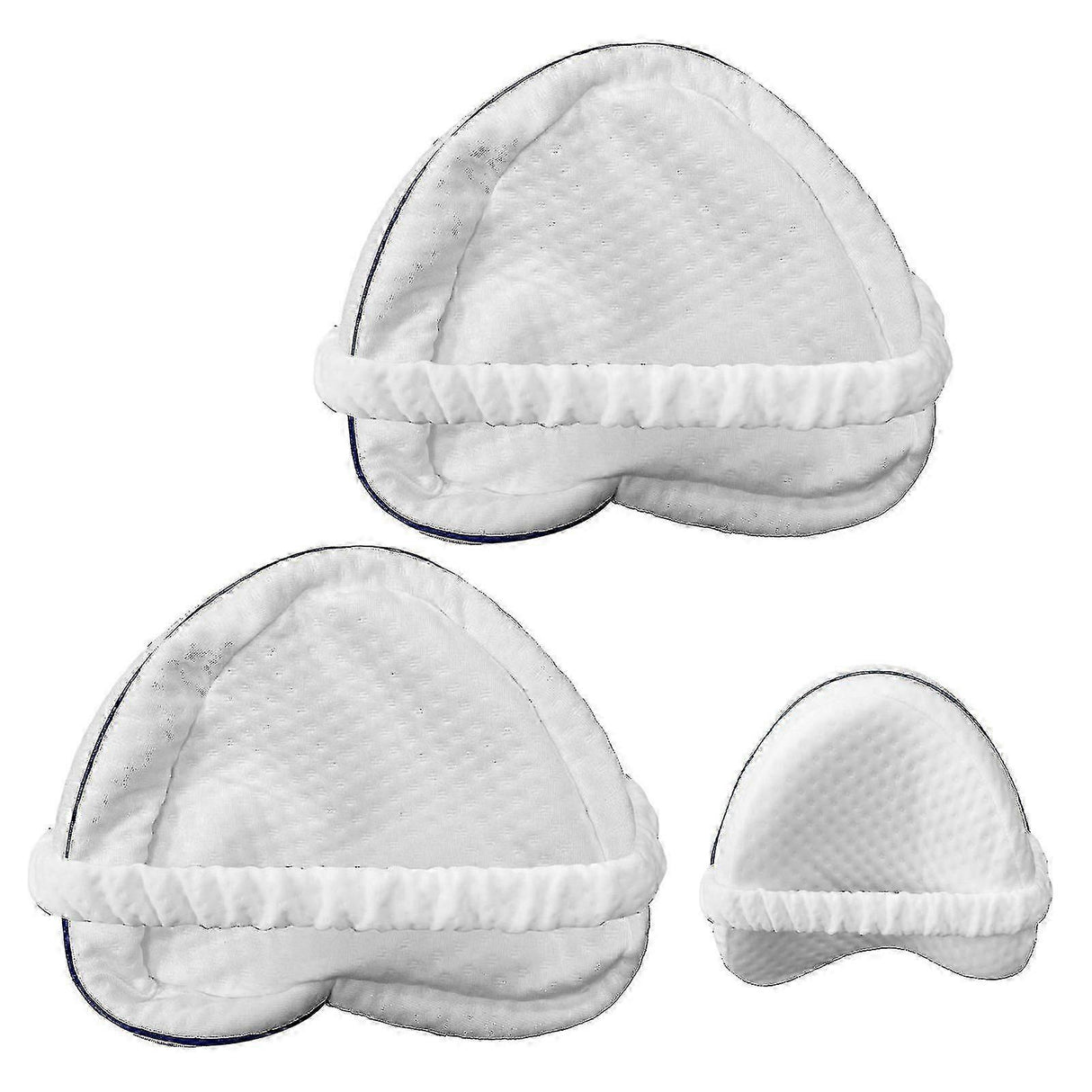 pcs Knee Pad Covers Elastic Band With Zipper Leg Pad Covers Soft Breathable