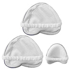pcs Knee Pad Covers Elastic Band With Zipper Leg Pad Covers Soft Breathable