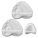 pcs Knee Pad Covers Elastic Band With Zipper Leg Pad Covers Soft Breathable - Side View