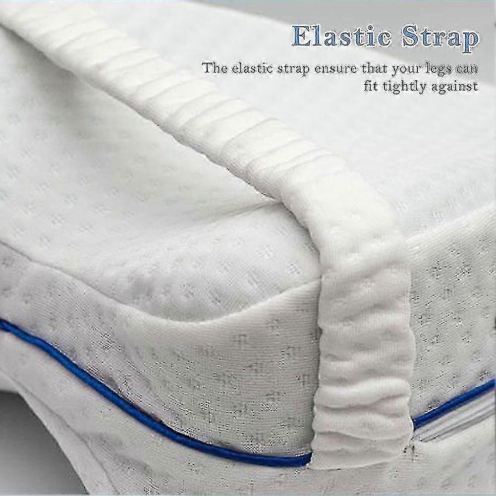 pcs Knee Pad Covers Elastic Band With Zipper Leg Pad Covers Soft Breathable