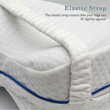 pcs Knee Pad Covers Elastic Band With Zipper Leg Pad Covers Soft Breathable