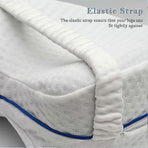 pcs Knee Pad Covers Elastic Band With Zipper Leg Pad Covers Soft Breathable