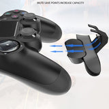 For PS4 Controller Rear Button Mount Dual4 Rear Extension - Top-Down View