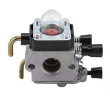 STIHL FS55 FS55R FS55RC FS38 KM55 HL55 KM55R Carburetor Kit with Air Filter, Fuel Pump Kit, Spark Plug - Compatible with STIHL