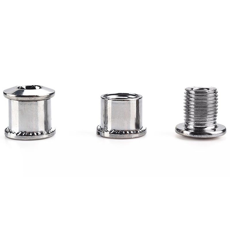 5-speed chainring mounting plate bolt nut chainring road bike parts black