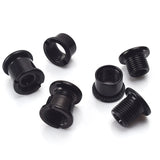 5-speed chainring mounting plate bolt nut chainring road bike parts black