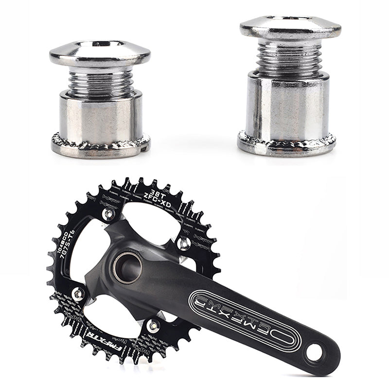 5-speed chainring mounting plate bolt nut chainring road bike parts black