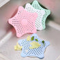 Silicone Drain Cover / Filter for Sink, Bathtub, Shower Green
