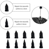 30pcs Rubber Tire Repair Spikes, Compatible with Cars, Motorcycles, Trucks (15S+15L) - Quick Fix Tire Puncture Repair Kit