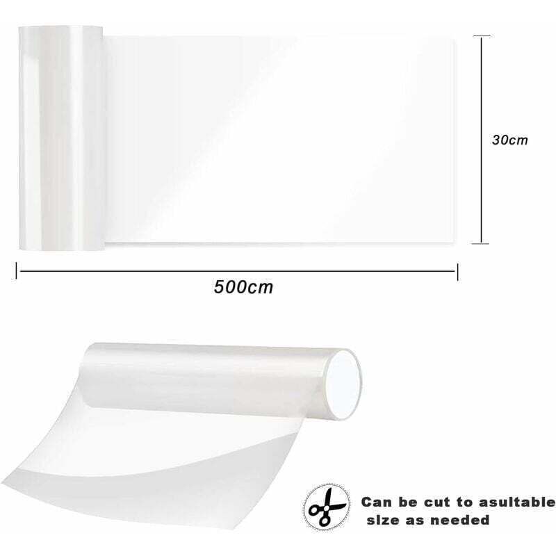 Cat Furniture Protector Against Scratching - 30cmx5m Transparent Sticker Self-Adhesive Roll Cat Scratching Guard Anti-Scratch Protection - for Furniture Door Wall