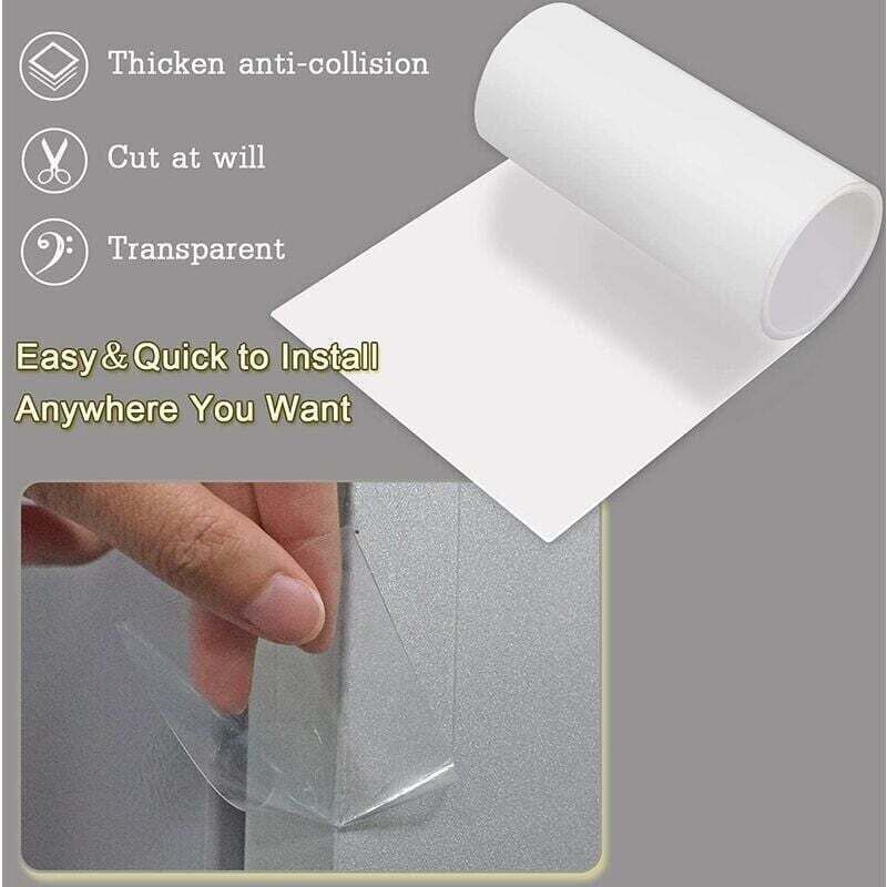 Cat Furniture Protector Against Scratching - 30cmx5m Transparent Sticker Self-Adhesive Roll Cat Scratching Guard Anti-Scratch Protection - for Furniture Door Wall
