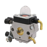 Carburetor for Stihl FS38 FS45 FS46 FS55 FS55r FS55rc FS74 FS75 FS80 FS85 KM55 HL45 KM55r, Lawn Mower Carburetor with Gaskets, Primer Bulbs and Spark Plugs