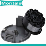 2-pack UniversalGrassCut Trimmer Line for BOSCH 18-26 18-260, Compatible with F016800570, Includes Guard - 45-Degree Angle