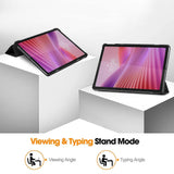 Case for Lenovo Tab TB311FU Anti-Drop Leather Stand Tablet Protection Multicolor{hh] Multicolor Multicolor Black - Top-Down View