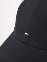 Black baseball cap for men, classic BB cap black