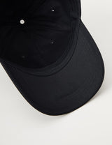 Black baseball cap for men, classic BB cap black