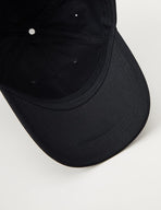 Black baseball cap for men, classic BB cap black
