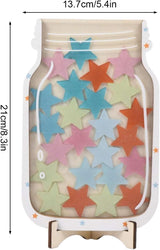Star Reward Jar - Star and Dinosaur Reward Board, Positive Behavior Chart and Jar Reward System, Classroom Behavior Tool a