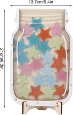 Star Reward Jar - Star and Dinosaur Reward Board, Positive Behavior Chart and Jar Reward System, Classroom Behavior Tool a