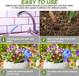 pcs Plant Watering Balls Self-Watering High Quality Glass - 45-Degree Angle
