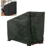 Waterproof Exercise Bike Cover - 123 x 58 x 113/142 cm - Dustproof and Sunproof - for Outdoor Cycling - Side View