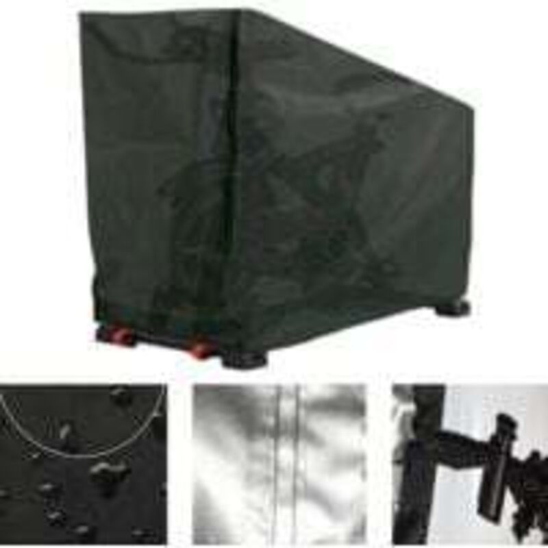 Waterproof Exercise Bike Cover - 123 x 58 x 113/142 cm - Dustproof and Sunproof - for Outdoor Cycling