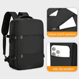 40x20x25 cm cabin bag backpack, ryanair cabin bag, cabin bag, travel backpack, laptop backpack for men and women-xindaren - Top-Down View