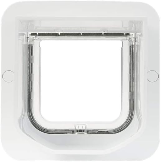 Cat Mate cat flap, white, comfortable for cats to get in and out