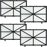 Set of 4 ultra-fine filter cartridges for Maytronics Dolphin Nautilus Cc Plus, M400 and M500 robots